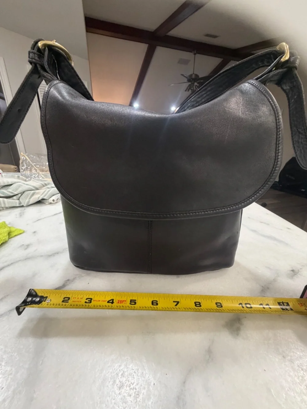 Black Coach Handbag ~ vintage